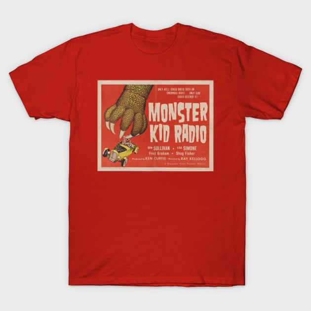 Giant Gila Monster Kid Radio T-Shirt by MonsterKidRadio